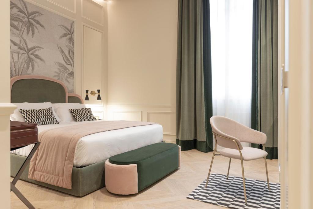 Hotel La Gemma Florence Buitenkant foto A room at the hotel
