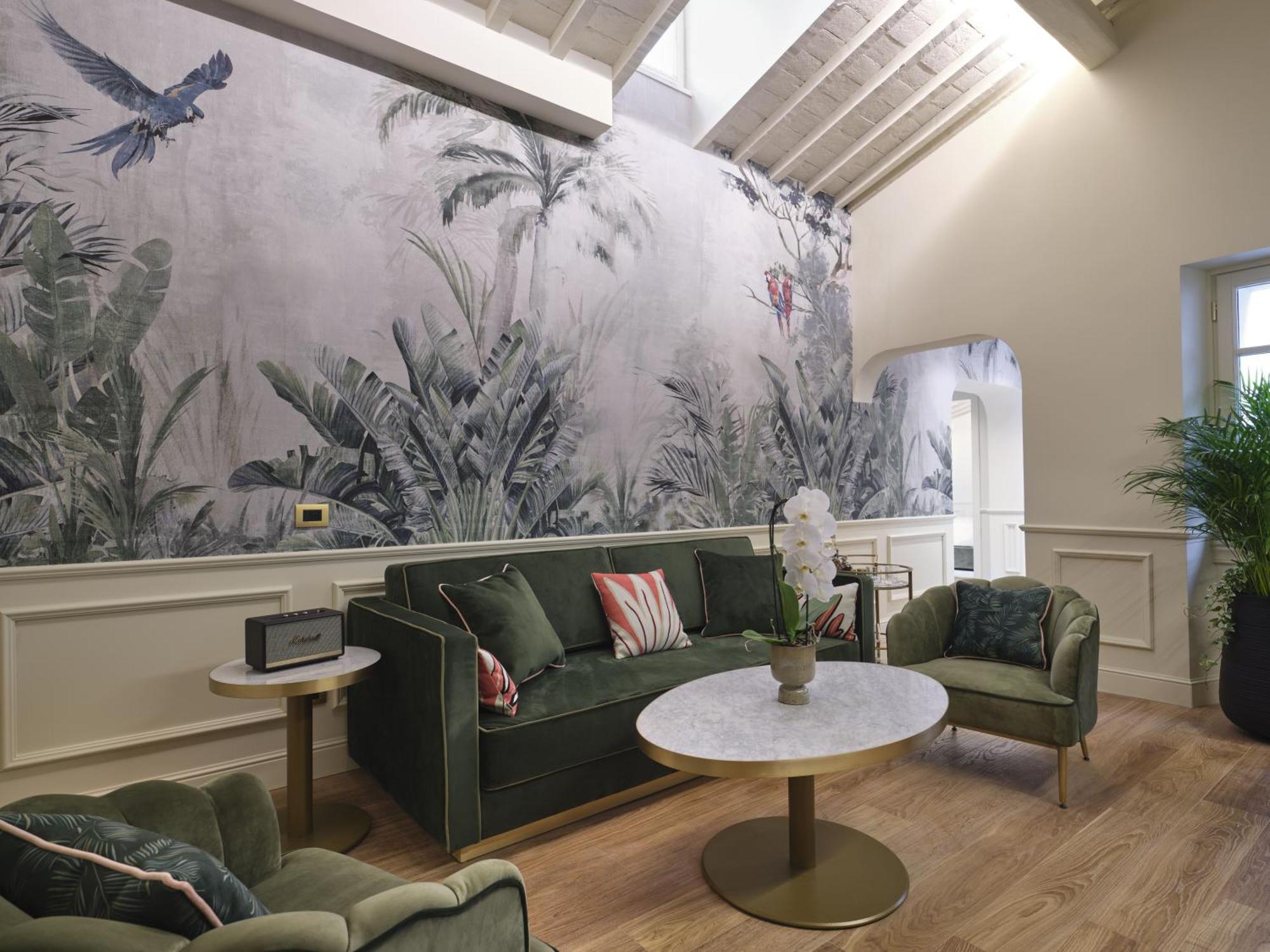 Hotel La Gemma Florence Buitenkant foto The interior of the new lounge