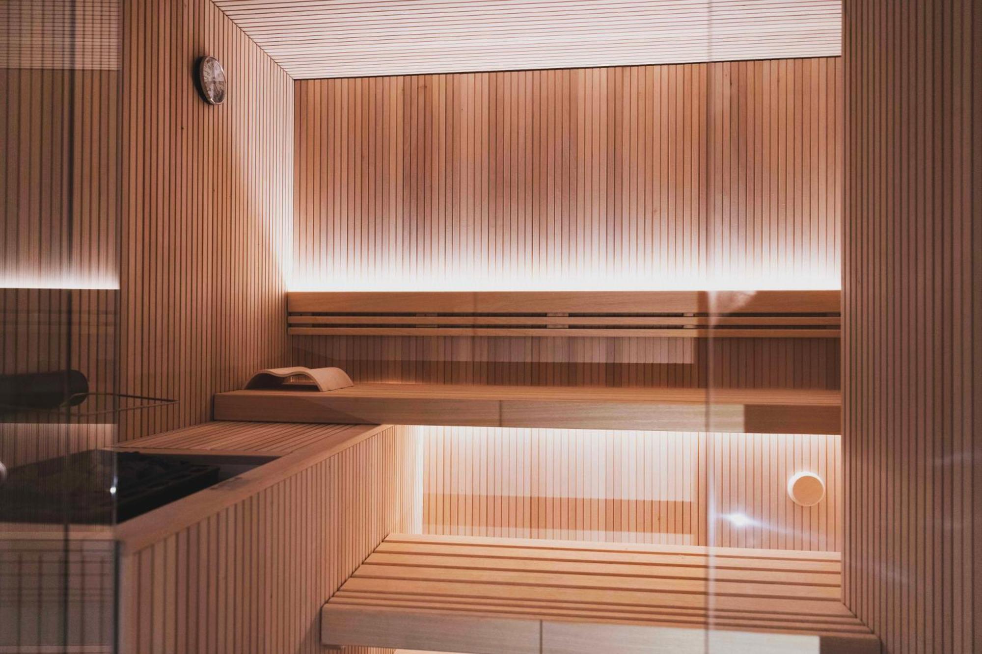 Hotel La Gemma Florence Buitenkant foto A modern Finnish sauna